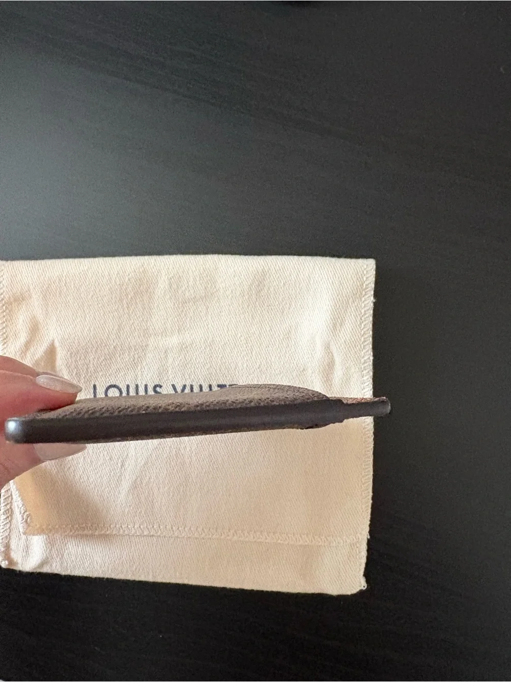 100% Authentic Louis Vuitton Monogram Canvas Card Holder
